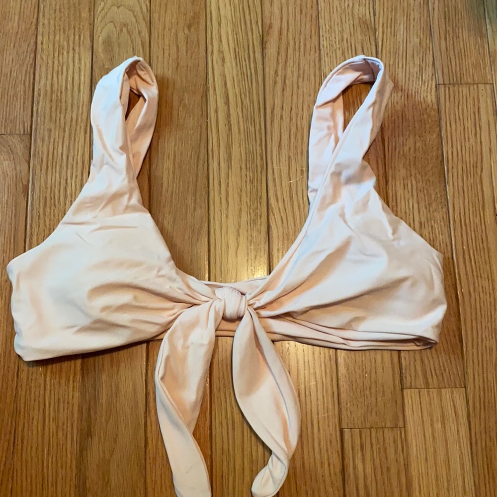 Light Pink Bathing Suit Top